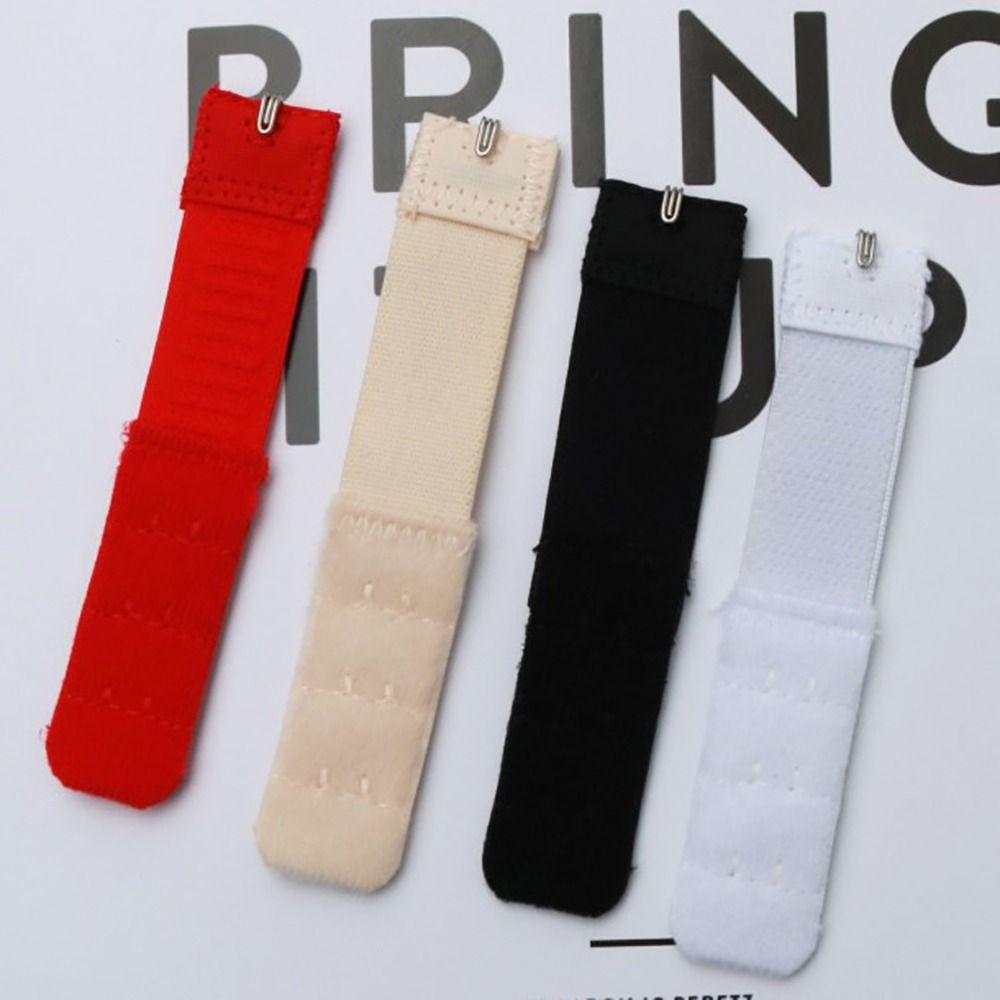 1/8Pcs Belt Buckle Bra Extension Buckles Underwear Accessories Nylon Clasp Bra Extender 1 Row 3 Hooks Adjustable