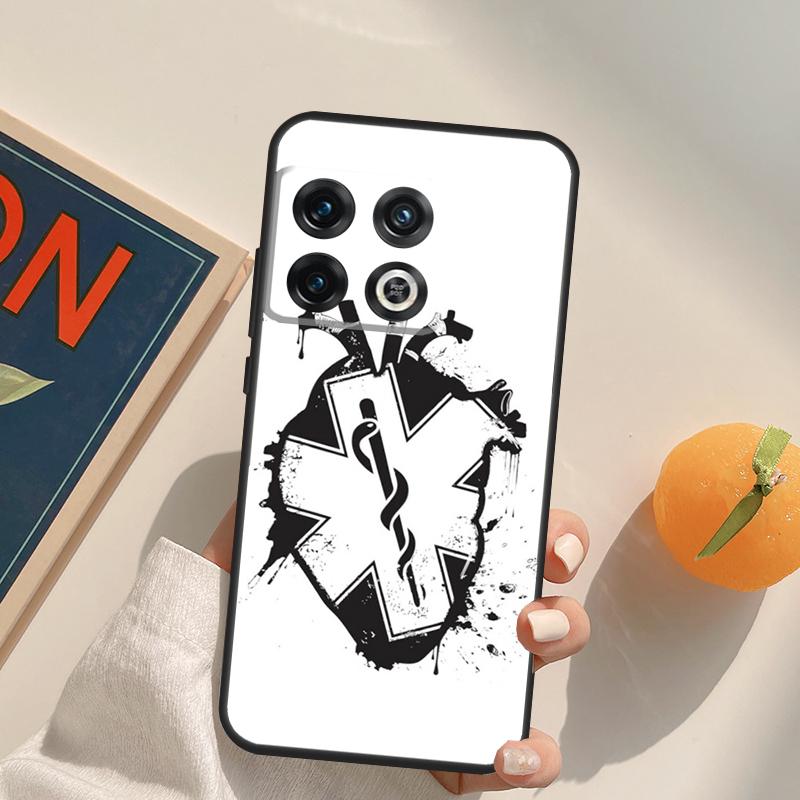 EMT EMS Medical Case For OnePlus 13R 12R 10R 13T 10T 11 12 13 15 OnePlus Nord 5 CE 2 3 4 Lite N20 N30 Cover