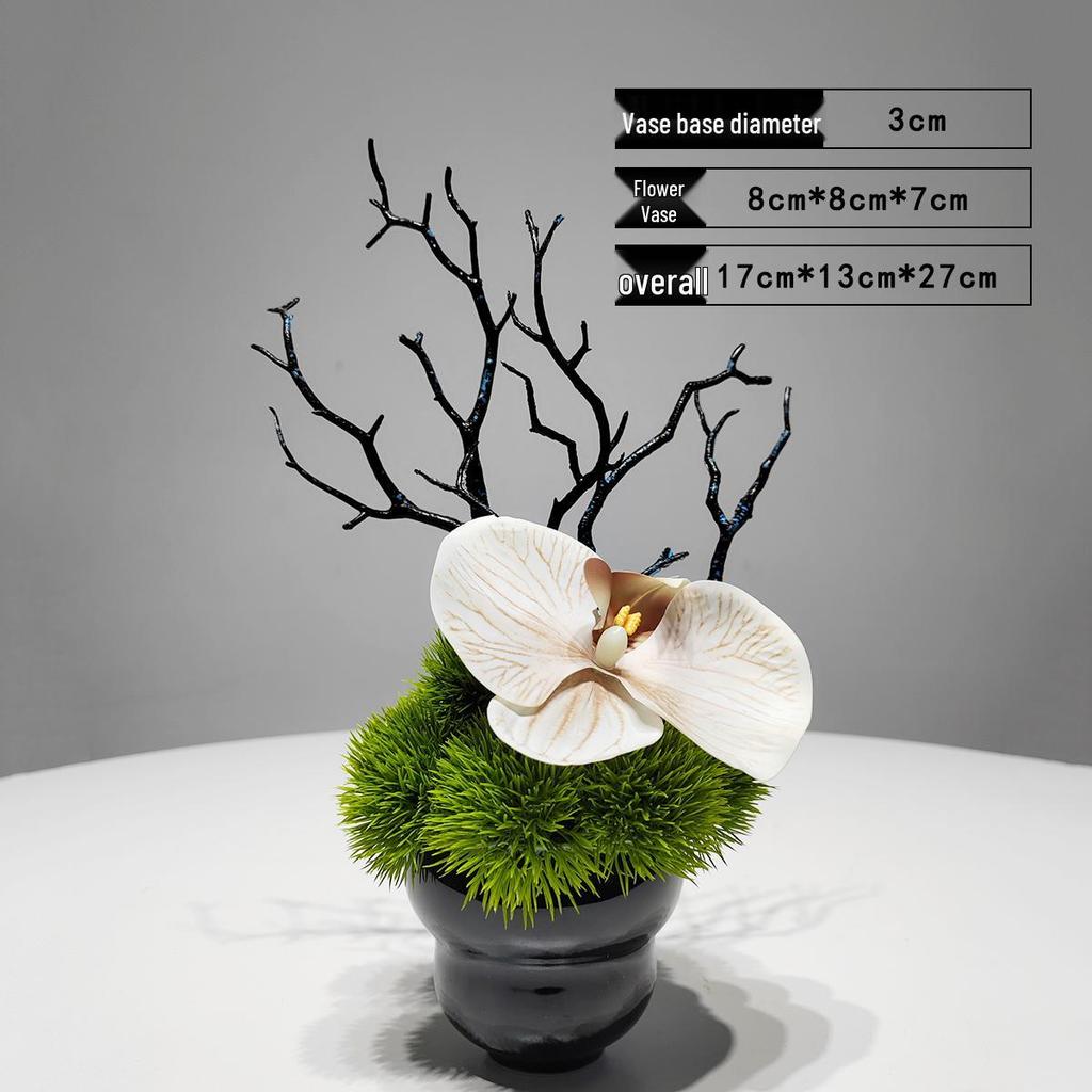 Chinese Style Floral Coffee Table Arrangement for Living Room or Hotel Decor