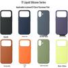 Liquid Silicone iPhone 17 Pro MagSafe Animation Pop-up Protective Case