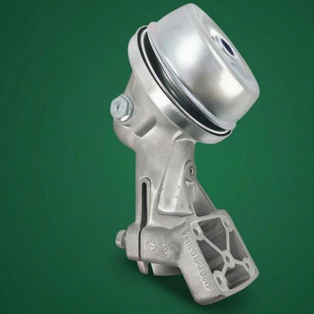 String Trimmer Gear Head Replacement Silver-Gray Cast Brush