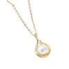 Imitation Pearl Fashion Simple Women's Pendant Necklace High-end Niche Design Round Clavicle