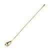 Spiral Pattern Long Handle Mixing Spoon Food Grade Stainless Steel Cocktail Scoop for Home Bar Bartender Drink Making