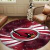 Cardinals Team Spirit Round Mat, Anti-slip Circle Carpet Chair Rug For livingroom,Bedroom, Doormat Home Decor Gift Christmas Gifts