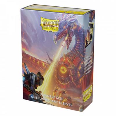 Fundas con diseño de escudo de dragón con diseño de pincel, 60 unidades (Segador de pernos)