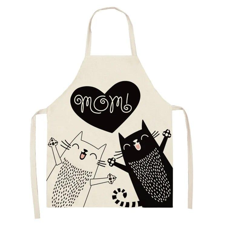 Kitchen apron and cute and cute sleeveless man in men's women and women cleaning the house with anti grass fencestocleanthehouse