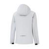 Li Ning Trench Coats Women's Calm Gray Hooded Moderate Other AFDVF92-7