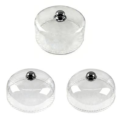 Grande Coperchio Trasparente in Plastica per Torta Pratico Spazioso Cupola per Alimenti per Uso Esterno o Riunioni di Famiglia
