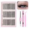 30D40D Dense European American Single Cluster Eyelash Glue Style 60D80D Large Capacity
