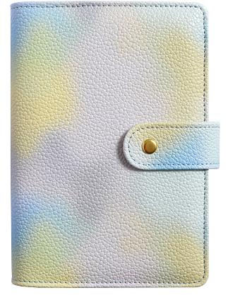 A7 Krokodyl Kolor 6 Ring Binder PU Clip-on Notebook Skórzany Luźne Kartki Okładka Notatniki Dziennik Artykuły piśmiennicze