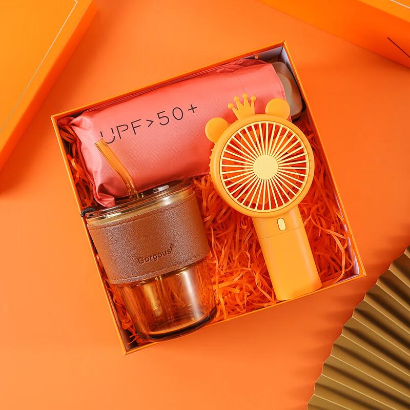 Vibrant Orange Gift Set