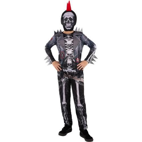 Smiffys Childrens/Kids Punk Skeleton Costume