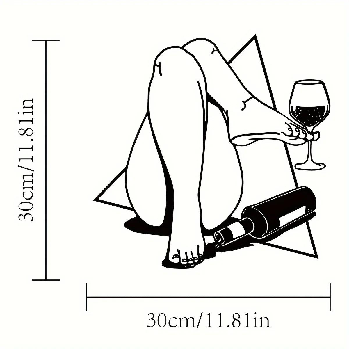 

Очаровательная настенная картина из металла, 1 шт. - Киберпанк-винокур. Очаровательное дополнение к декору домашнего бара и отличный подарок на новоселье. чёрный