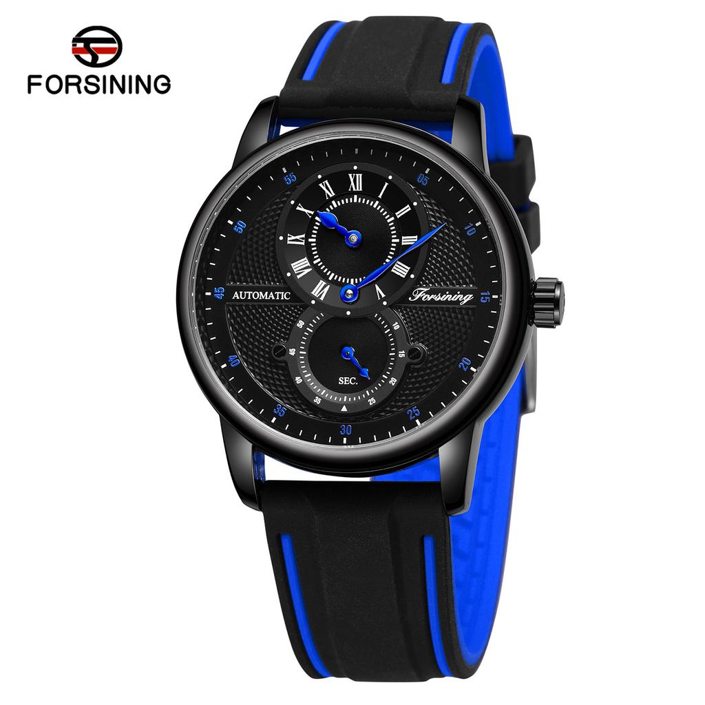 Forsining Herren Sport Rennzifferblatt Mechanische Uhr Mode Automatische Mechanische Uhr
