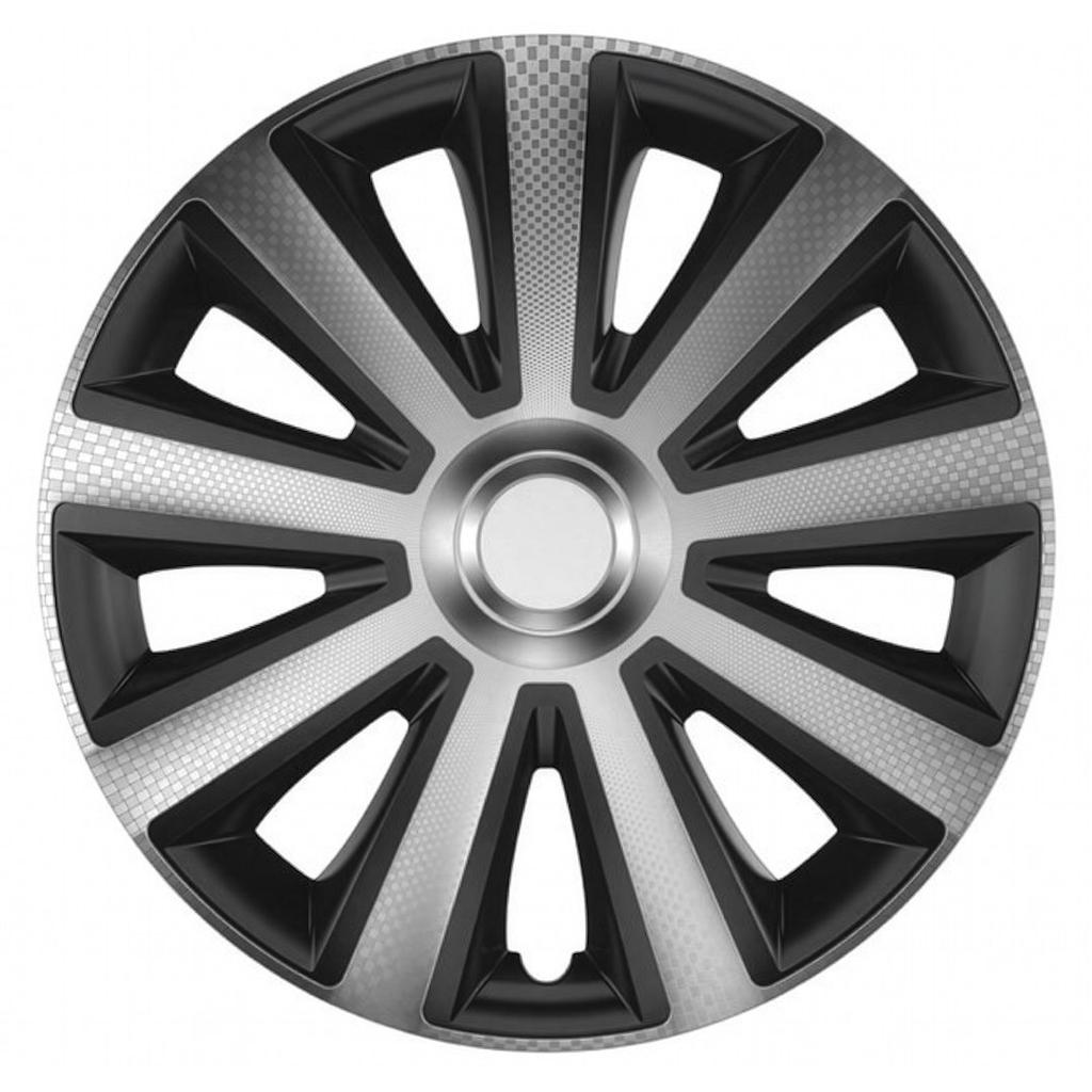 Kołpaki Aviator silver / black 14", 4 szt.