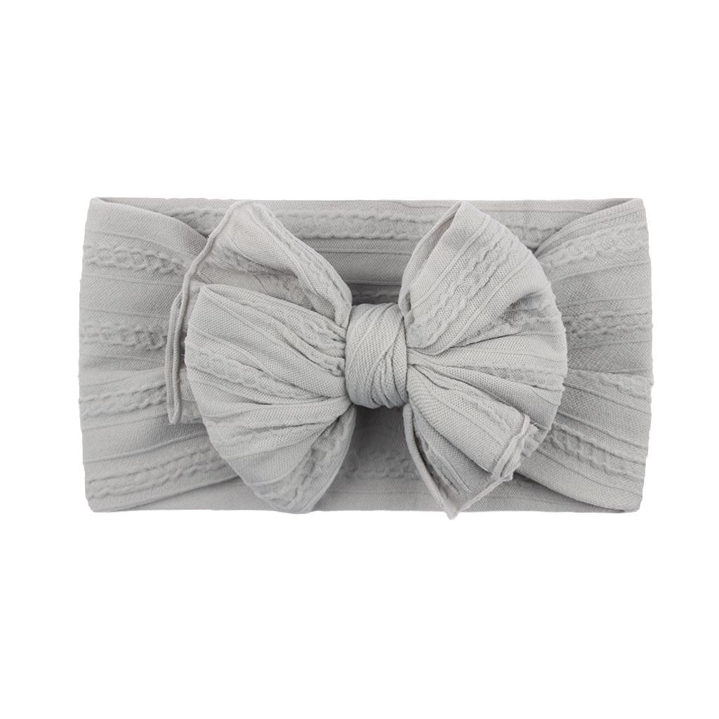 2022 Soft Nylon Jacquard Baby Headband - Elastic & Stylish Children's Hair Accessory