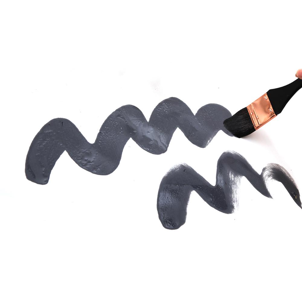 Dainayw Premium 4 buc. Pensule rotunde/plate pentru vopsea pentru păr de veveriță Set de perii moi pentru spălare mare