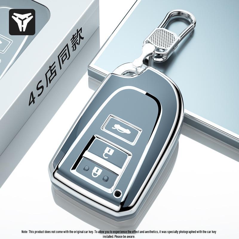 Stylish Protective Key Case for Toyota Vios, Yaris L - Unisex Design, X-Package Buckle