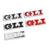 FD-103D Metal Letters GLI Logo Rear Trunk Emblem Badge Sticker Car Decal for VW Jetta Golf MK2 MK4 MK5 MK6 MK7 Accessories