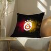 Soccer Funs G-Galatasaray Pillow Case Double-Sided Plush Sofa Cushion Covers Organic Breathable Invisible Zipper