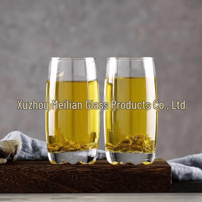 Shangqi 400ml Thick-Bottomed Octagon Glass Tumblers - 8-Piece Set