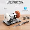 Speed Adjustable Desktop Grinding Machine Space-Saving Electric Grinder for Home