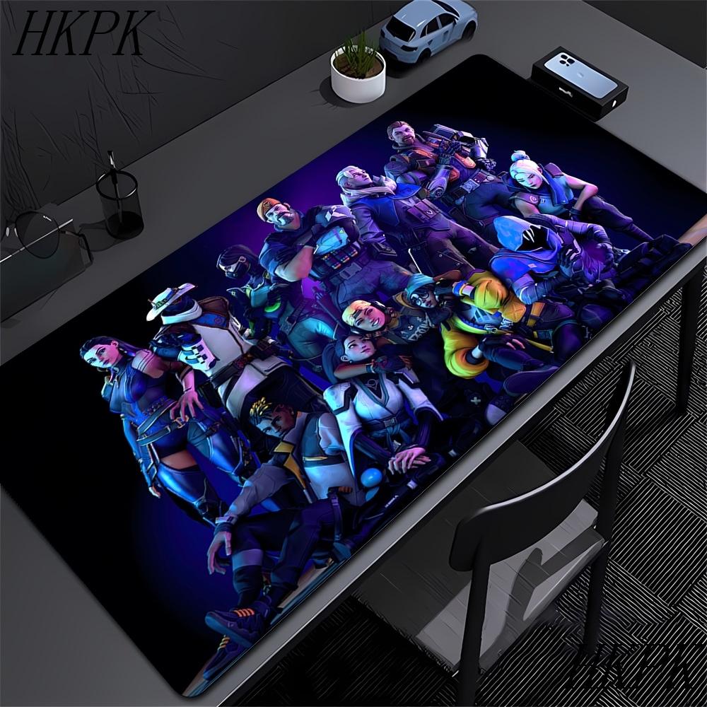 Valorant Muispad Gaming 90x40 Computer HD Custom Nieuwe Muispad Met Vergrendelde Rand Muismat Natuurlijk Rubber Antislip Zacht Tafelmat