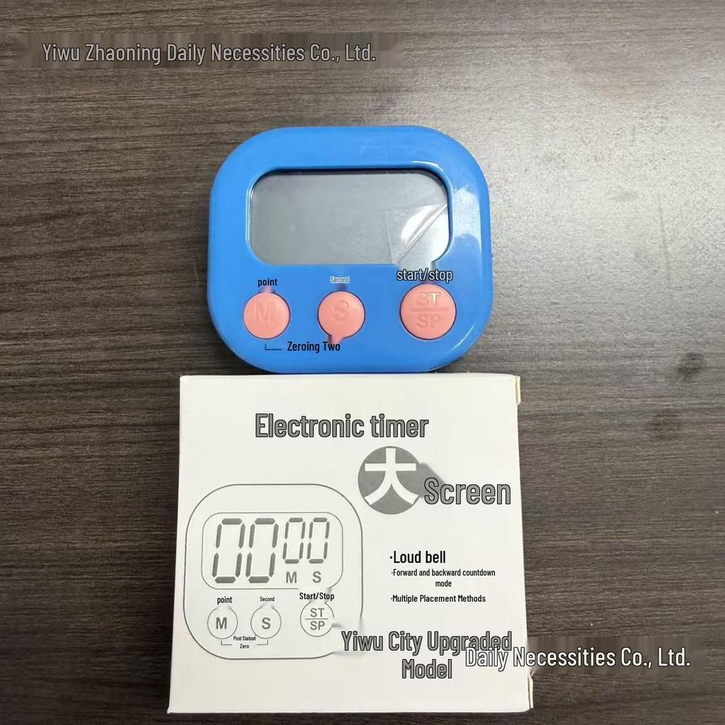 Multi-Purpose Kitchen & Study Timer for Time Management