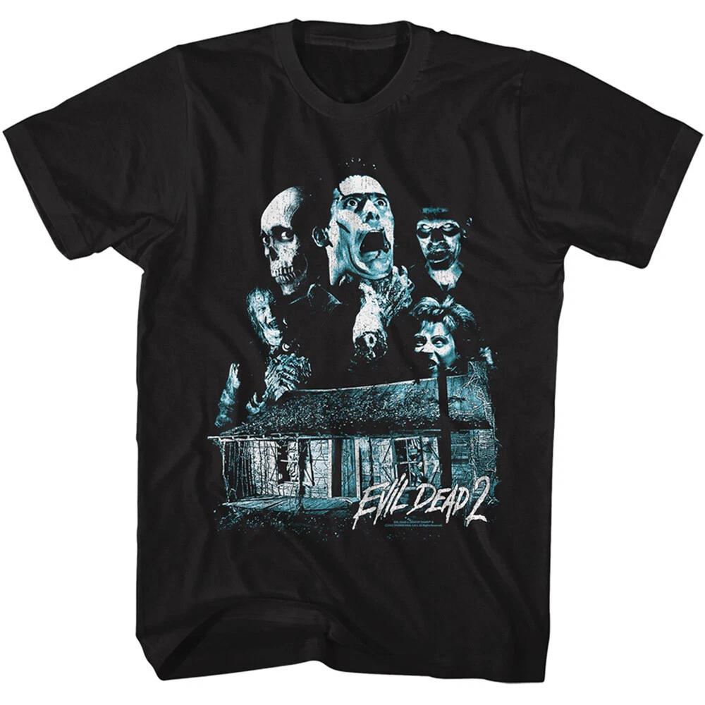 The Evil Dead 2 Movie Ash Williams Getting Choked By Evil Hand Men s T Shirt XL