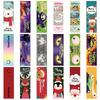 Festive Halloween & Christmas Sticker Roll for Gift Packaging and Crafting