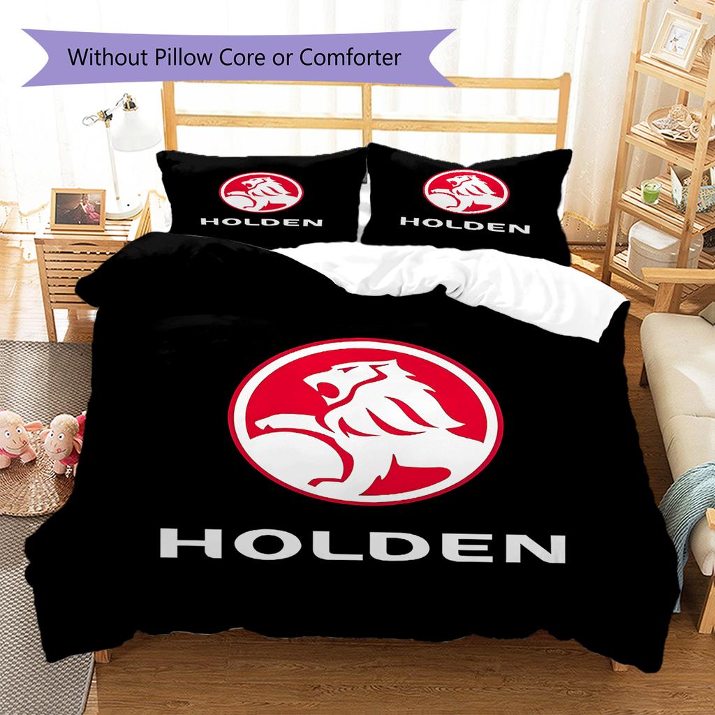 Holden Pattern Bedding,Quilt Set Quilt Cover Pillowcase Home Birthday Gift (1 * Duvet Cover + 2 * Pillowcase, Without Core)
