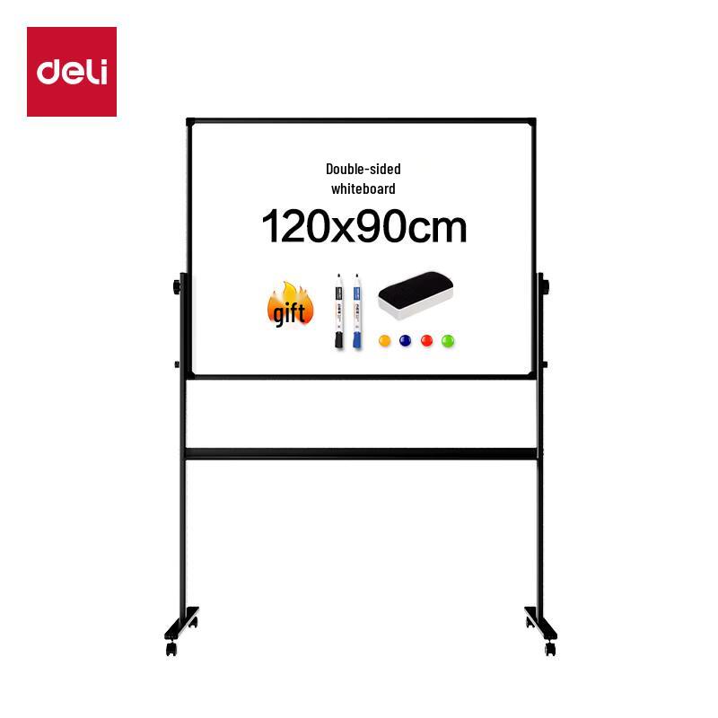 Deli 7882H Double-Sided Magnetic Whiteboard