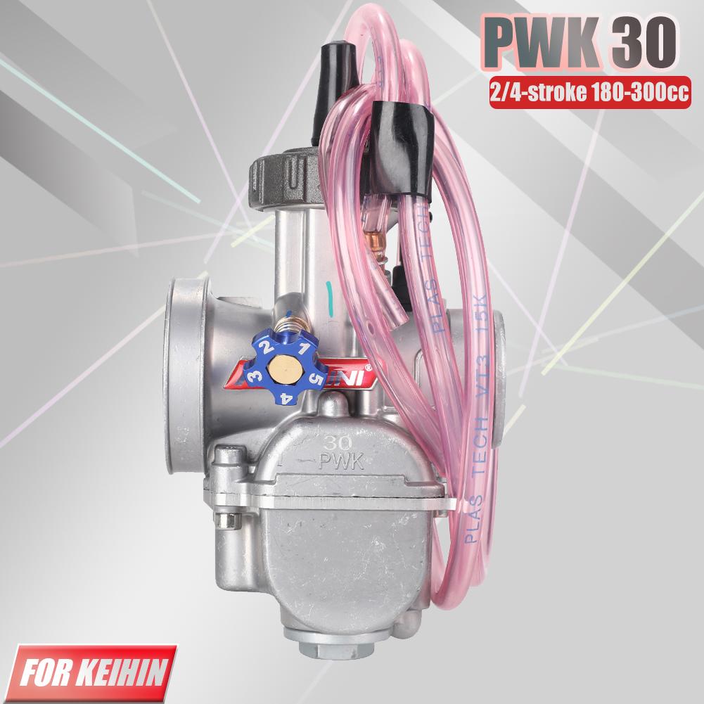 

PWK 21 24 26 28 30 32 34 With Power Jet Racing Motorcycle Carburetor Carb For Keihin Maikuni Motocross Accessories Universal k PWK30
