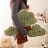 Colorful Cartoon Christmas Green Pine Tree Plush Throw Pillow Sofa Chair Cushion Soft Stuffed Plants Christmas Home Deccor