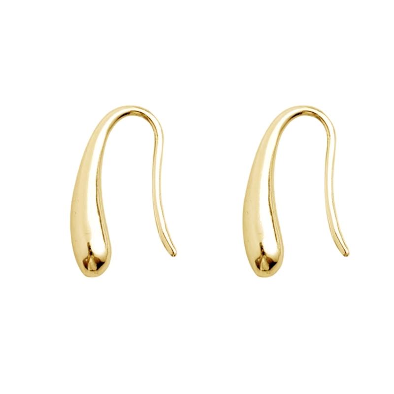 

Sophisticated Teardrop Dangle Earrings Alloy Craftsmanship Ear Hooks Fashionable Accessory For Everyday Wear