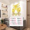 3D Tiger Head Mirror Wall Stickers Creative Wallpaper Self-adhesive Acrylic Wall Decal Living Room DIY Art  Home Wall Decor
