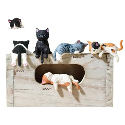 Fuchiyasumi Nyanko 2 X 5 Types Set Full Complete Gacha Gacha Capsule Toy