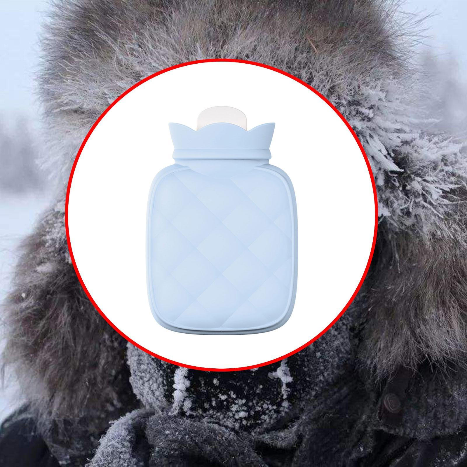 

Наполняющий мешок для воды, грелка с мягкой сетчатой текстурой, удобная грелка для рук для дивана синий