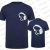 2024 New Headphones Print Casual Short-Sleeved Men's T-Shirt Music DJ Graphic Tee Gift Tshirt Funny Tee Shirt Vintage Streetwear