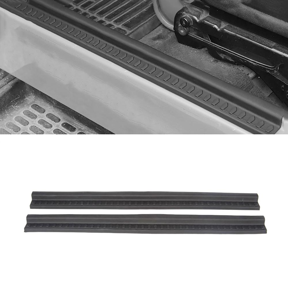 

2x Entry Guard Door Sill Cover Scuff Plate Pads For Jeep Wrangler TJ 1997-2006