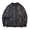2026 Amerikanische High Street Vintage Porträt Druck Herren Frühling Trendy Locker Lässig Rundhals Abgenutztes Oberteil