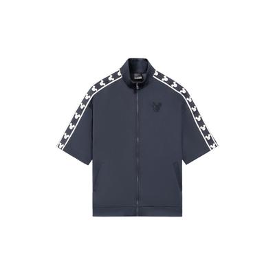 Li Ning X Disney Seria Mody Sportowej Casualowa Luźna Kurtka Bluza ze Stójką z Nadrukiem Wzoru Zwierzęcego Unisex AWDR580-6