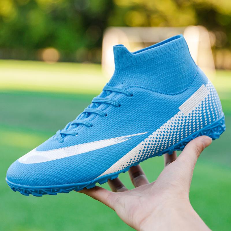 

Текущие кроссовки мужские высокие студенческие длинные ногти сломанные ногти травяные игровые тренировочные туфли 48