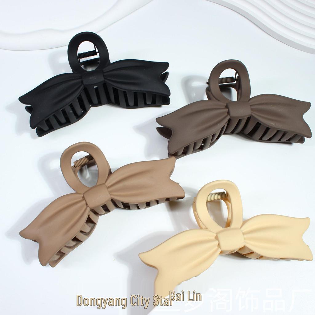 Frosted Large Shark Claw Hair Clip for Women's Updo