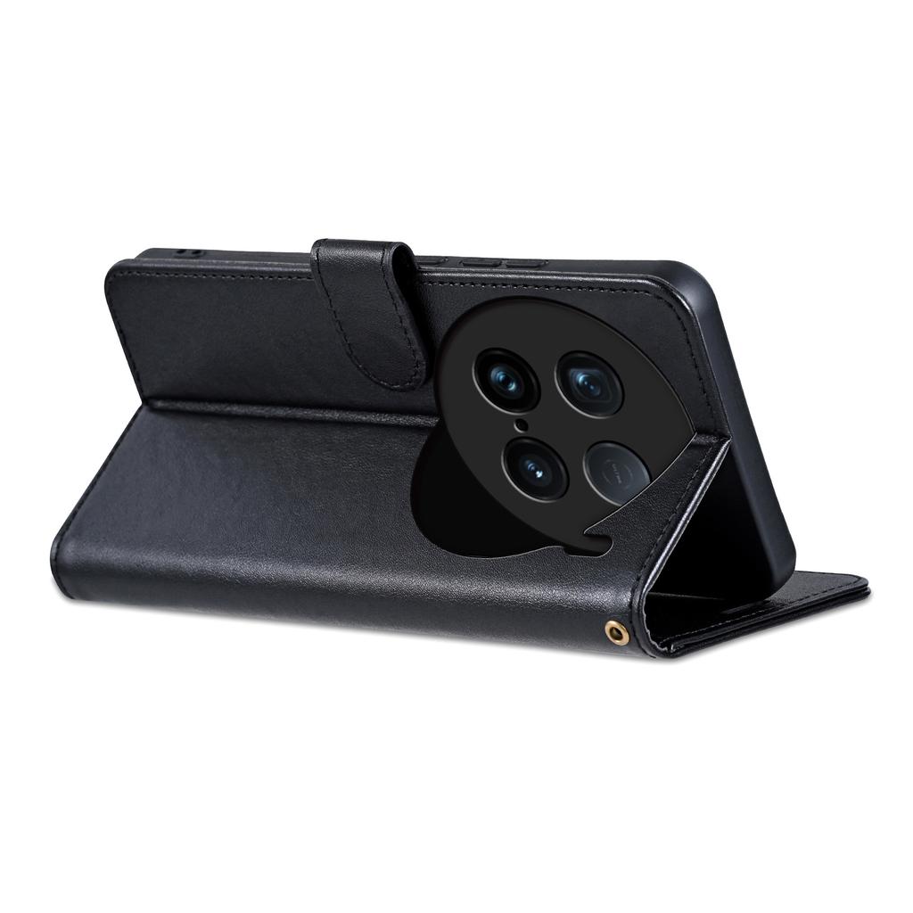 AZNS For vivo X100 Ultra 5G Protective Case Stand PU Leather Wallet Phone Cover