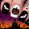 European And American Halloween Series Wearable Nails Pure Handmade Ghost Pumpkin Skull Manicure Wearable Nails Fake Nails