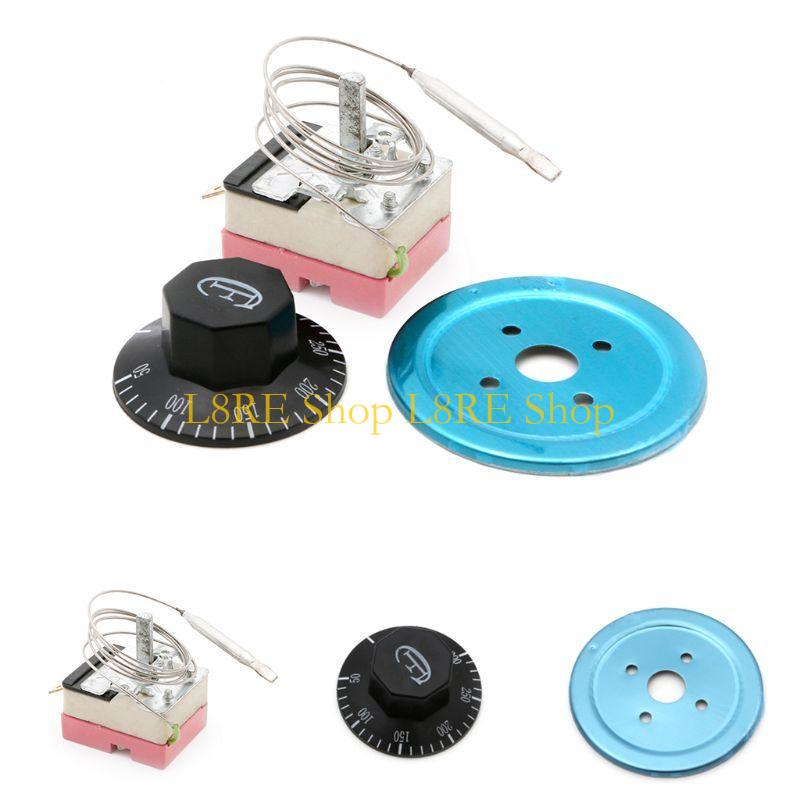 L8RE Rotary Temperature Controller Ac220v Dial Thermostat Temperature Control Switch For Electric Oven 50-300 Degrees Celsius