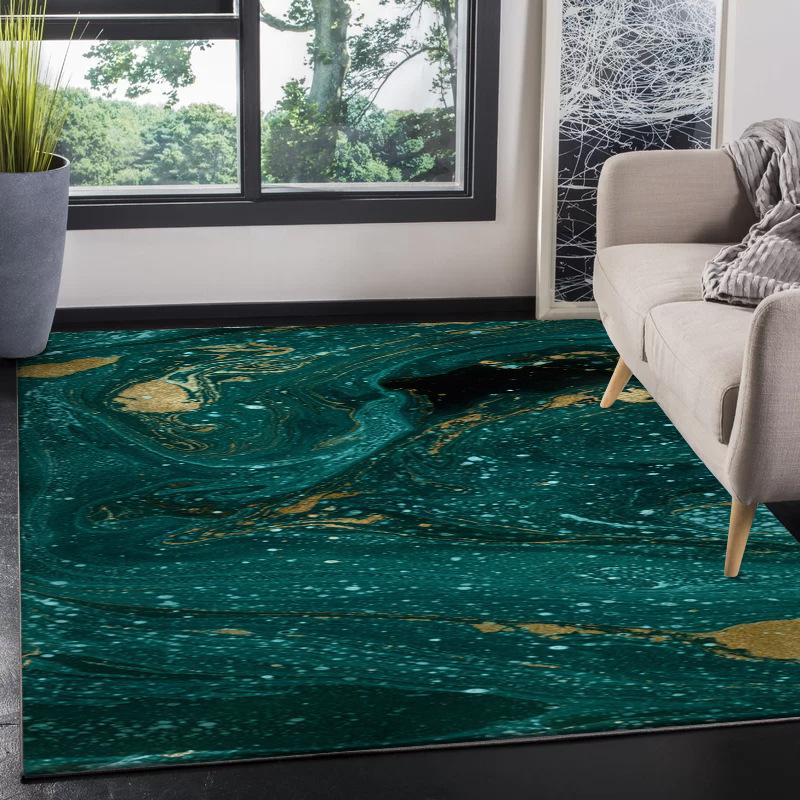 Living Room Carpet Modern and Simple Living Room Coffee Table Mat Carpet Bedroom Bedside Carpet