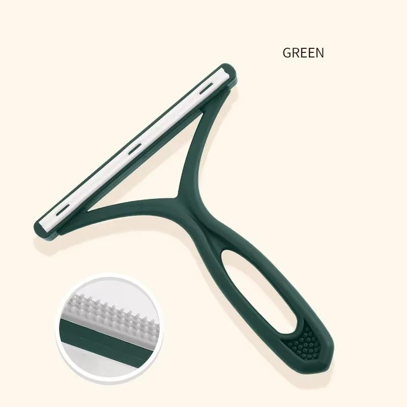 

Бритва для домашних животных 1 шт., для ухода за шерстью, для гладкого бритья, для кошек и собак, для животных, для удаления шерсти, для массажа, для чистки, для ванны, для кошек, щетка зелёный