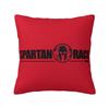 Luxury Sparta Spirit Spartan Skull Sofa Cushion Cover Velvet Throw Pillow Case for Living Room